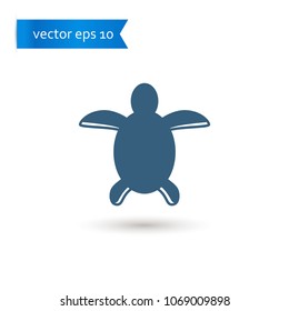 turtle. turtle icon. sign design. Vector EPS 10.