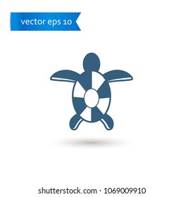 turtle. turtle icon. sign design. Vector EPS 10.