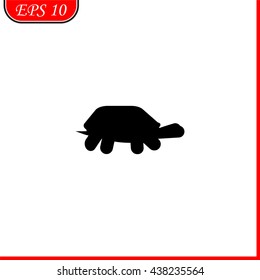 Turtle Icon Simple Illustration Stock Vector (Royalty Free) 438235564 ...