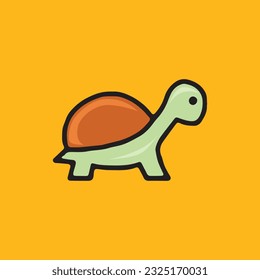 The turtle icon is suitable for your cool logo