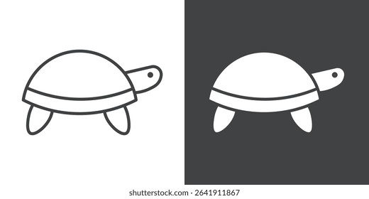 turtle icon symbol illustration logo
