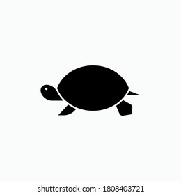 Turtle Icon. Tortoise Symbol - Vector.