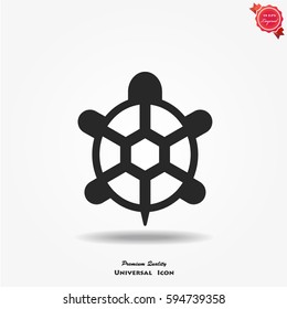 Turtle icon vector