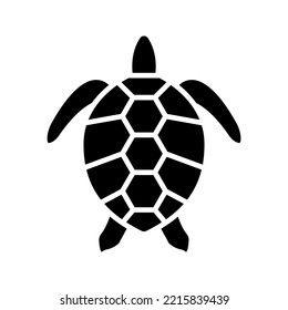 Turtle Icon Vector color editable