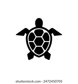 Icono de tortuga diseño de Vector de moda