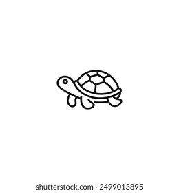 Turtle icon vector. EPS 10 editable vector