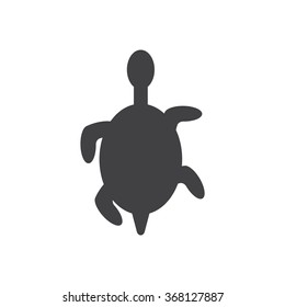 turtle Icon vector flat design