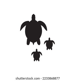 turtle icon vector illustration simple design