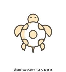 turtle icon vector modern style design