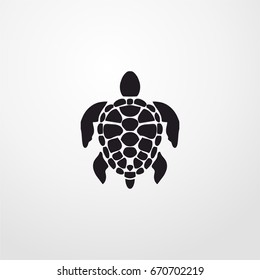 turtle icon. vector sign symbol on white background