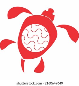 turtle illustration by vector image