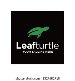 turtle leaf logo design inspiration