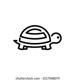 Turtle Lineart Logo