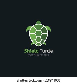 Turtle Logo abstract design vector template. vector Illustration