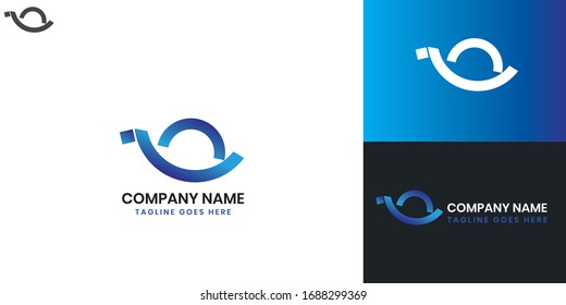Turtle Logo - All elements on this template are editable with vector software
