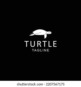 Turtle logo design icon tamplate