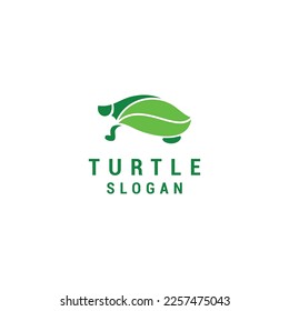 Turtle logo design icon template