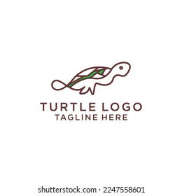 Turtle logo design inspiration Vector Design Template