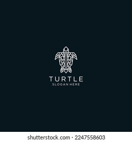 Turtle logo design inspiration Vector Design Template