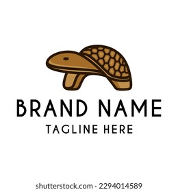 turtle logo design. for restaurant, seafood trade icon