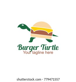 Turtle Logo Design Vector