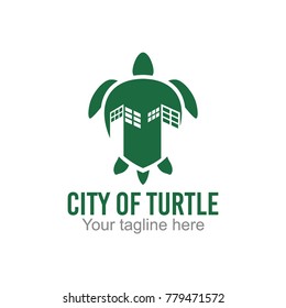 Turtle Logo Design Vector