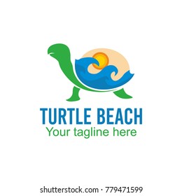 Turtle Logo Design Vector Stock Vector (royalty Free) 779471599 