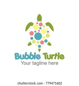 Turtle Logo Design Vector