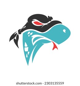 Turtle logo icon design illustration