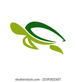 Turtle logo icon design illustration