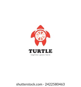 turtle logo icon vector template.
