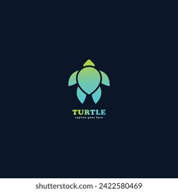 turtle logo icon vector template.
