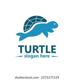 Turtle Logo Image Vector Illustration