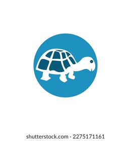 Turtle Logo Image Vector Illustration