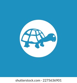 Turtle Logo Image Vector Illustration