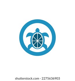 Turtle Logo Image Vector Illustration