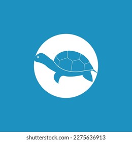 Turtle Logo Image Vector Illustration