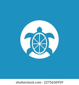 Turtle Logo Image Vector Illustration
