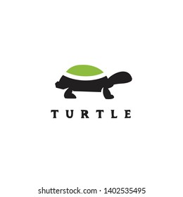 Turtle logo inspiration vector template