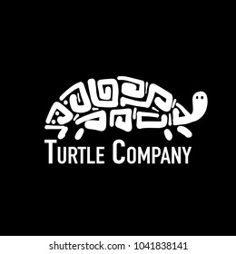 Turtle logo, silhouette for your design