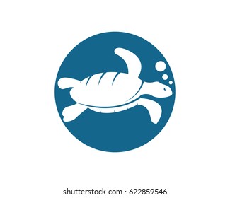 Turtle logo template