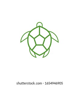 Turtle logo template vector icon design