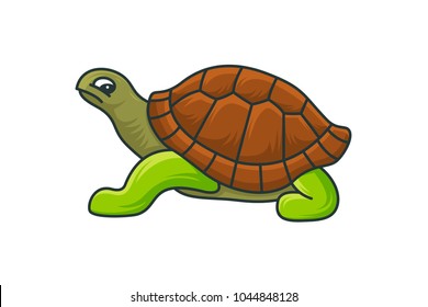 Vector Illustration Realistic Design Sea Turtle Stock Vector (Royalty ...