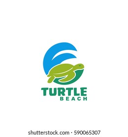 turtle logo vector