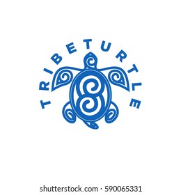 turtle logo vector