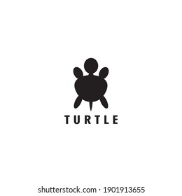 Turtle logo vector icon vector illustration