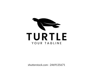 turtle logo vector icon illustration