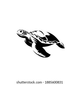 Logo de la tortuga. Para el logotipo de su empresa