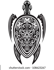 Turtles Maori Style Stock Vector (Royalty Free) 106034558 | Shutterstock