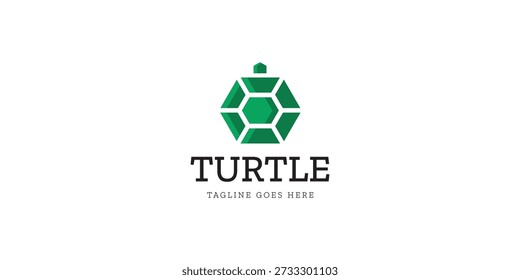 Turtle Nature Wildlife Conservation Logo Design